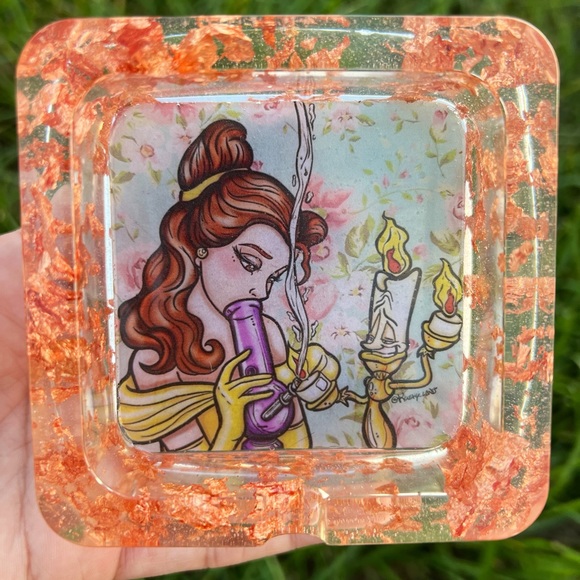 Belle Disney Princess Ashtray - Picture 2 of 3